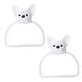 thumbnail image 4 of unbranded  2 PCS Easy to Install Towel Holder Home Decoration Rack Child, 4 of 8