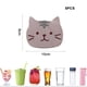 thumbnail image 2 of Lindos posavasos para gatos, tapetes antideslizantes y antiescaldaduras de PVC, tapetes para tazones, tazas de té de silicona, tapetes aislantes, manteles individuales, 2 of 5
