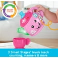 thumbnail image 4 of Fisher-Price Laugh & Learn Sweet Manners Tea Set Interactive Toddler Pretend Play, 11 Pieces, 4 of 7