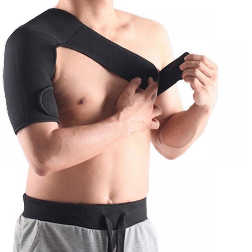 Compression Shoulder Brace, Sports Shoulder Support Single Shoulder Pad