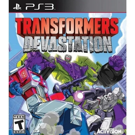 Transformers: Devastation PS3 Brand New Game Special (2015 Hack & Slash)