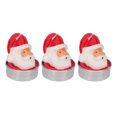 thumbnail image 4 of Velas de Santa de Navidad, Adornos de Velas de Té Adornos Románticos para Fiesta, 4 of 7
