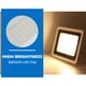 thumbnail image 5 of Foco LED de 100 W con detector de movimiento, blanco frío 6500 K, foco LED para exterior con detector, lámpara de seguridad IP65, ideal para alumbrado público, garaje, pasillo y jardín [Clase energéti, 5 of 5