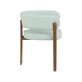 thumbnail image 6 of Meridian Furniture Gideon Mint Green Vegan Leather Dining Chair (Set of 2), 6 of 8
