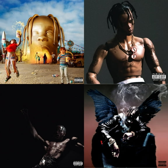 Astroworld & Utopia (X) & Rodeo (Exp) & Birds In The Trap Sing Mcknight (Pa) [CD Bundle]
