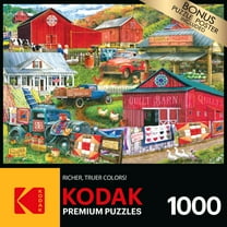 RoseArt Kodak 1000-Piece Country Compilation Jigsaw Puzzle