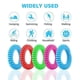 thumbnail image 5 of Pulseras antimosquitos, paquete de 10 envueltas individualmente, sin DEET, banda natural e impermeable, 5 of 5