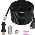 thumbnail image 1 of 15m Pipe Cleaner for Krcher High Pressure Washer Wider Professional pipe compatible K2-K7/HD/HDS 180bar 60c, 1 of 5