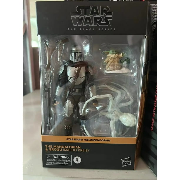 Star Wars The Black Series The Mandalorian Grogu Maldo Kreis Figura de acción coleccionable a escala de 6 pulgadas en stock
