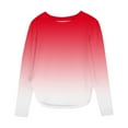 thumbnail image 2 of YUNAFFT T-Shirt Camouflage à Manches Longues pour Filles Confort Extensible Décontracté Ourlet Fendu sur le Côté Col Rond 2-12 Ans, 2 of 7