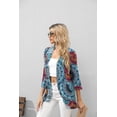 thumbnail image 3 of HOWCOME Lightweight Open Front 3/4 Sleeve Womens Cardigan Sweaters, 3 of 5