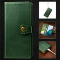 thumbnail image 6 of Wallet Case for Samsung S9 Plus Magnetic Clasp Folio Kickstand Premium Leather Case with Hand Strap, [RFID Blocking] Credit Card Slots Shockproof TPU Inner Cover for Samsung Galaxy S9 Plus, Green, 6 of 8
