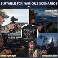 thumbnail image 4 of HD Infrared Night Vision Scope With Crosshair Night Vision Binoculars 7x Optical Zoom Hunting Telescope 4K HD Resolution Photo/Video Support Portable And Compact Size. Use With Outdoor Observation, 4 of 12