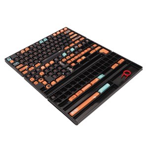 DIY Jeu de touches, 141 Keys Set Captures Décoratifs Fadeless XDA Taille Ergonomic Professional pour 104 Clavier mécanique 87 Clavier mécanique