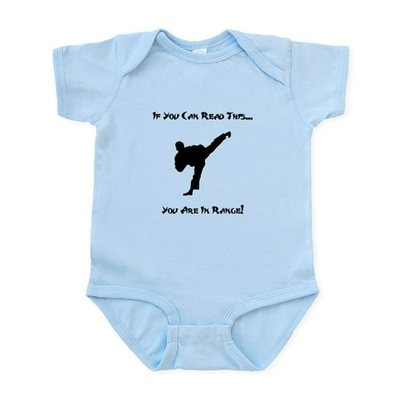 CafePress - You Are In Range Infant Bodysuit - Baby Light Bodysuit, Size Newborn - 24 Months