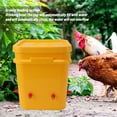 thumbnail image 3 of Automatic Chicken Waterer Cup 12L Handheld Barrel Poultry Drinking Equipemnt for Goose Duck, 3 of 7