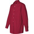 thumbnail image 1 of Van Heusen - Camisa de sarga de manga larga, Scarlet M Van Heusen Camisa de vestir, 1 of 2