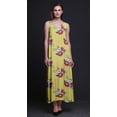 thumbnail image 4 of Bimba Rayon Floral Womens Long Casual Dress Spaghetti Strap Summer Maxi Sundress-XSmall, 4 of 5