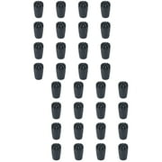 WORGEOUS 32 pcs Anti-slip hiking stick Alpenstocks Accessory Foot Tip Case
