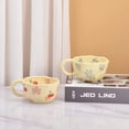 thumbnail image 6 of Ceramic Coffee Mug, 8.5 oz, Pink Cherry, 6 of 7