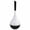 B, variant on 1 PCS Elegant Toilet Brush Set, Toilet Brush and Holder Set, Brushed Nickel Modern Bathroom Brush with Anti-Splash Shield 360° Cleaning, ABS Plastic Rust-Proof Waterproof Toilet Bowl Cleaner