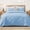 Light Blue, variant on Exclusivo Mezcla Ultrasonic Full Queen Quilt Set, 3-Piece Lightweight Bedspreads Modern Striped Coverlet, Teal