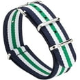 thumbnail image 2 of NATO Strap Premium Ballistic Unisex Nylon Watch Strap 18mm, 2 of 5