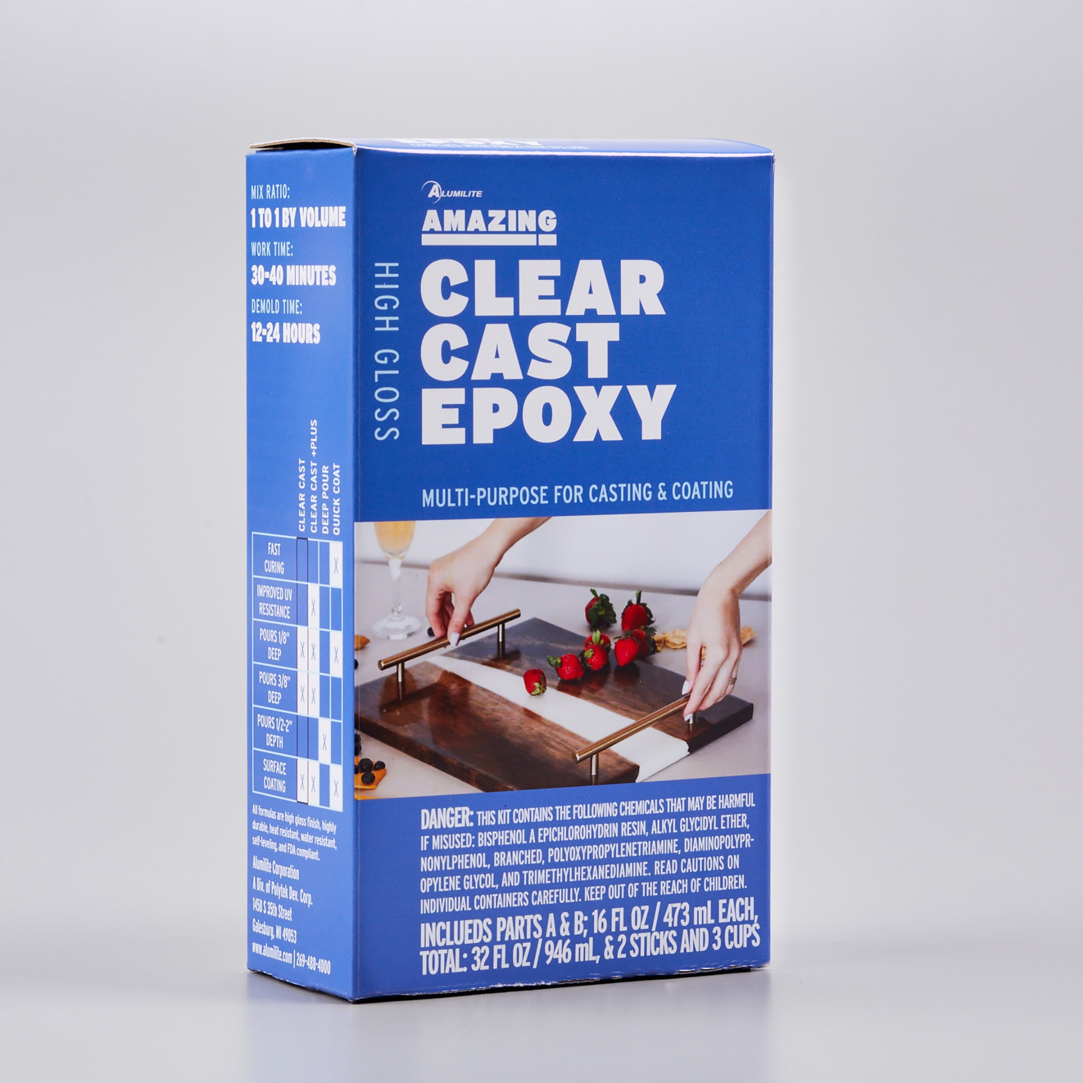 Alumilite Amazing Clear Cast Epoxy Resin 32oz
