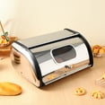 thumbnail image 3 of Shisuyan Stainless Bread Holder Multi-function Bread Container Household Bread Organizer, 3 of 9