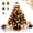 Type-D, variant on DIY Beaded Christmas Tree Kit, Crystal Holiday Craft Set for Adults, Colorful Beads, Ornament Charms, Metal Frame, Angel Topper, Warm Glow Display, Tabletop Decor, Relaxing Project, Holiday Gift