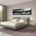 thumbnail image 6 of Aaheei St. Peter's Cathedral Wall Art Black and White Italy Rome Church Canvas Wall Decor City Skyline Panoramic Pictures Europe Building Skyscraper Painting Artwork Office Home Decoration, 6 of 6
