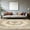 Apricot, variant on Jakolive Eye-Catching Butterfly Area Rug, 8x10, Large Indoor Carpet with Bold Prints, Lightweight, Washable for Bedrooms and Family Spaces, Dark Green