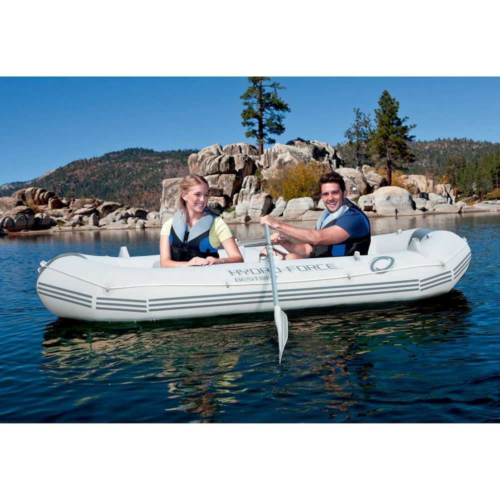 Ozark Trail Marine Pro Inflatable Boat with Oars, Pump and Storage Bag