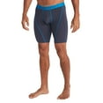 thumbnail image 2 of ExOfficio Men's Give-N-Go Sport 2.0 Boxer Brief 9", Large, Navy/Skydiver, 2 of 3
