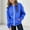 Blue, variant on OGLCCG Girls Zip Up Hoodies Long Sleeve Casual Fleece Lined Sweatshirts Jacket with Pockets Fall Winter Warm Soft Athletic Jacket 5-14 Years