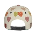 thumbnail image 6 of Balery Heart Polka Dot Baseball Cap For Women Men,Adjustable Size For Running Workouts And Outdoor Activities All Seasons, 6 of 9