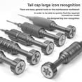 thumbnail image 2 of TE-674 High Hardness Screwdriver Kit Disassembly Tool Pentagonal Mobile Phone Watch Repair Opening Tool, 2 of 5