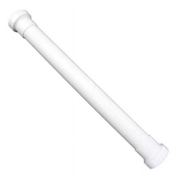 03-4327 1.5 x 16 in. White PVC Lavatory & Kitchen Drain Extension Tube