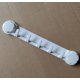 thumbnail image 1 of Fiudx Ofertas de la semana Gancho con ventosa para baño, gancho para toalla con ventosa, cinco ganchos, gancho multifuncional, 1 of 3