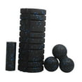 thumbnail image 4 of Juego de rodillos de espuma, de , bloque de y de de forma cómoda portátil, ejercicio para el gimnasio en casa Ejercicio de Estilo a, 4 of 8