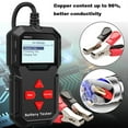 thumbnail image 4 of Battery Tester Car 12v Testing KW210 Charging Cranking Auto Battery Tester Analyzer Battery Current Voltage Tool ,Precise Measurements, 4 of 7