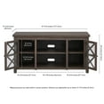 thumbnail image 6 of Evelyn&Zoe Colton Rectangular TV Stand for TV's up to 55", Alder Brown, 6 of 9