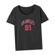 thumbnail image 5 of Camiseta para mujer Ropa de verano Ropa deportiva suave Camiseta con cuello redondo para viajar en la playa XL, 5 of 7