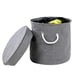 thumbnail image 2 of Juguetes para niños Organizador de almacenamiento Alfombrilla de juego Bolsa con cordón rápida Cesta Contenedor portátil, Gris Inevent HA002184-02, 2 of 2