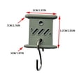 thumbnail image 3 of Ruiboury 8 Awning Hooks, Hooks, Sturdy And Durable, Compact And Elegant, Suitable For RVs, Trailer RVs, Camping And Use., 3 of 6