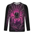 thumbnail image 5 of FDGIU Men's Halloween Graphic Tees Men Casual Round Neck Long Sleeve Pullover Halloween Printed T-Shirt Blouse Tops Casual Shirts, 5 of 5