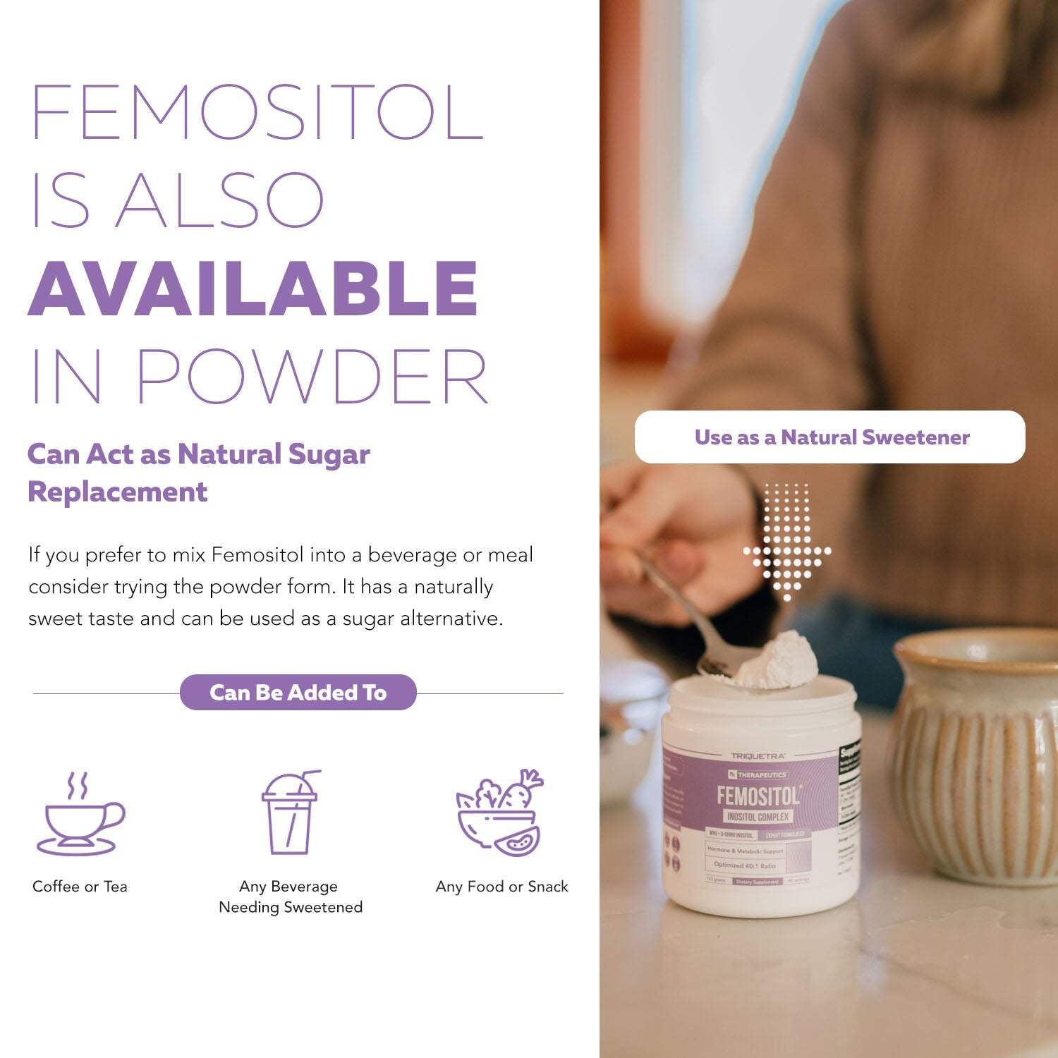 Triquetra Health Femositol Capsules - Inositol Complex