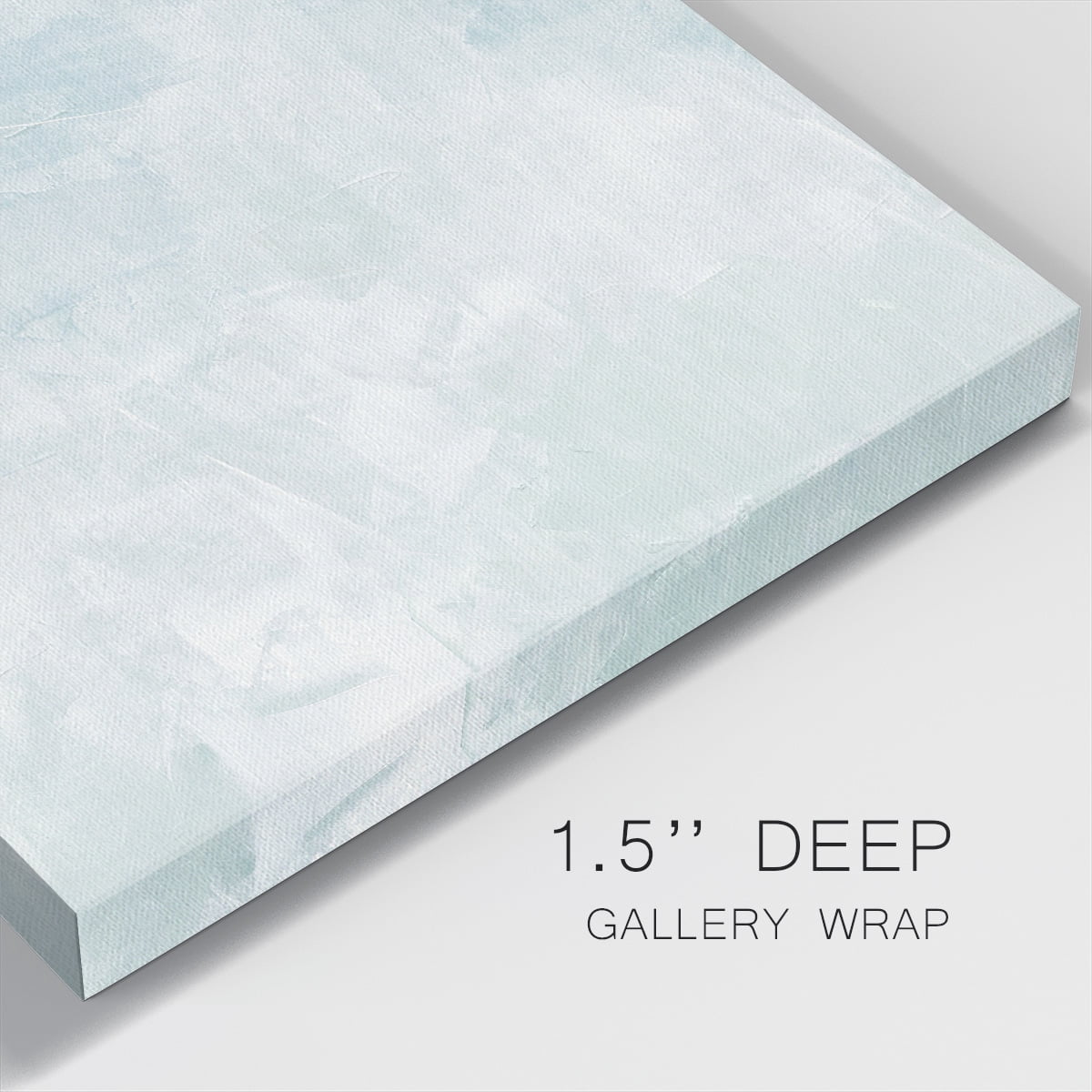 Wexford Home Drifting Blue II-Premium Gallery Wrapped Canvas, 40" x 40" - Ready to Hang