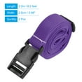 thumbnail image 2 of Unique Bargains Utility Strap with Buckle Adjustable Belt for Bag Luggage Packing Purple, 2 of 5