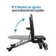 thumbnail image 3 of Banco Tayga ajustable, rudo,color Negro, perfil 3mm 34 kg., 3 of 7